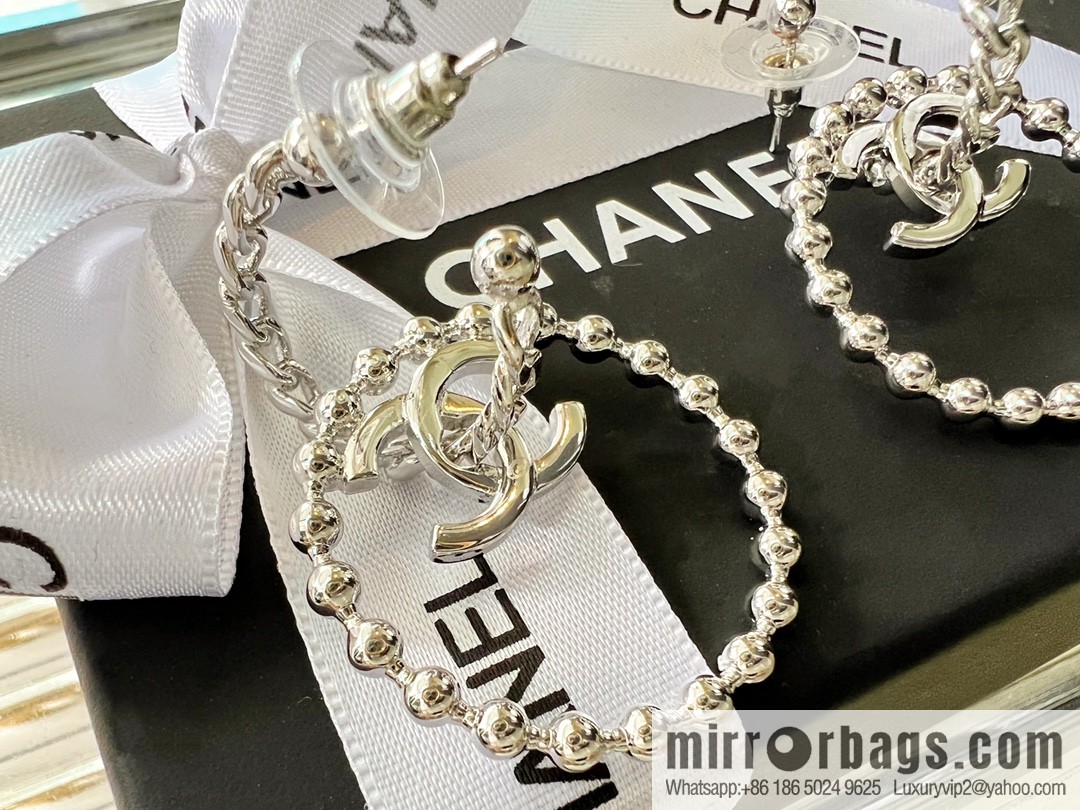 New ☑️ Chanel double c ring earrings