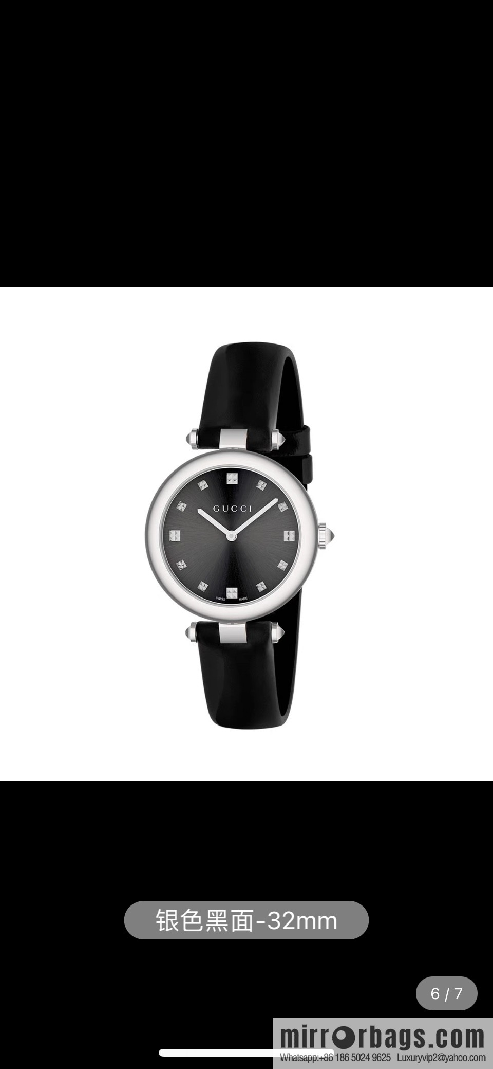 Gucci/Gucci quartz women's watch, original Swiss movement