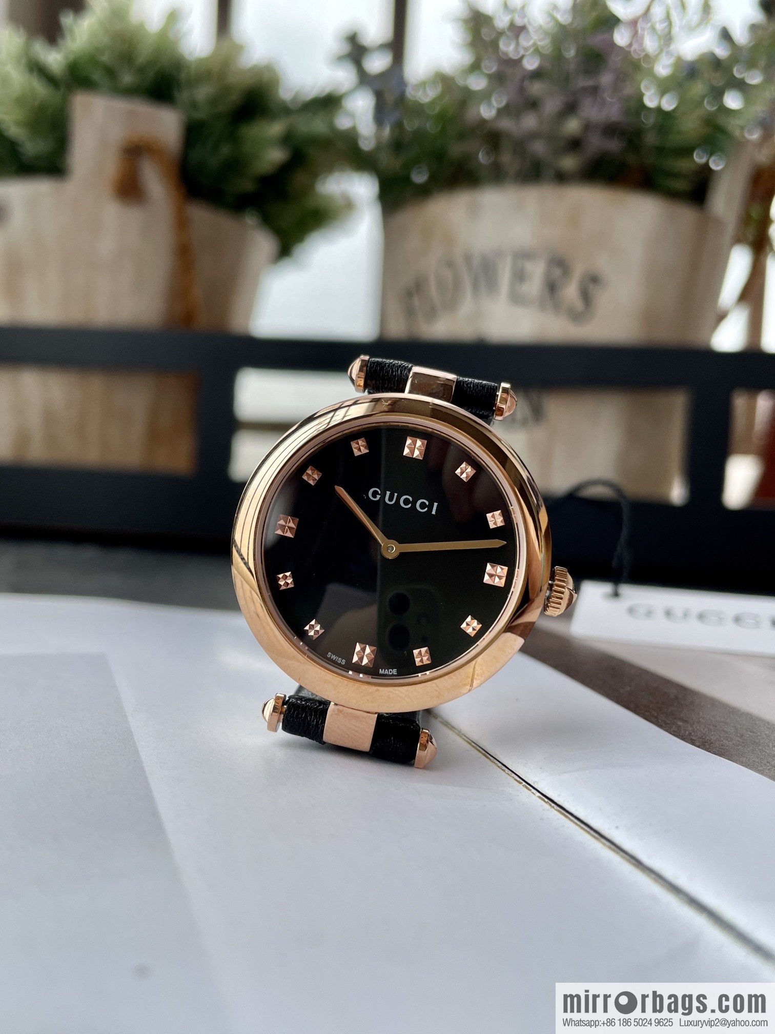 Gucci/Gucci quartz women's watch, original Swiss movement