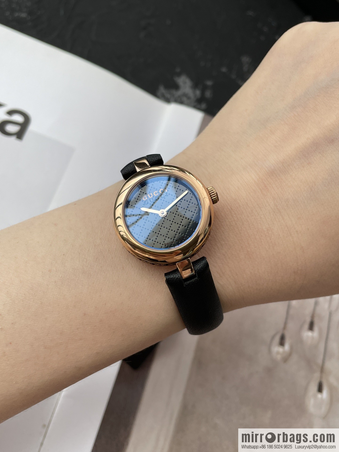 Gucci/Gucci quartz women's watch, original Swiss movement