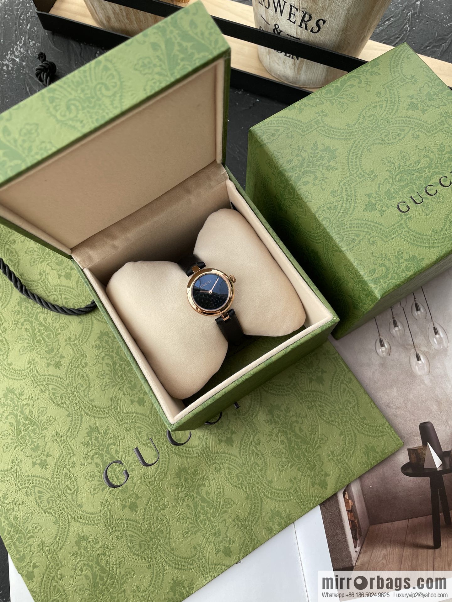 Gucci/Gucci quartz women's watch, original Swiss movement