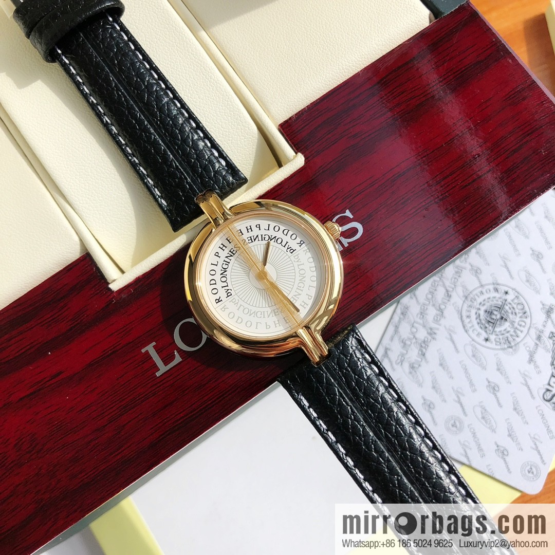 The Longines Rudolph series is a joint limited edition Swiss quartz movement watch designed by top designers Rodolphe and Longines