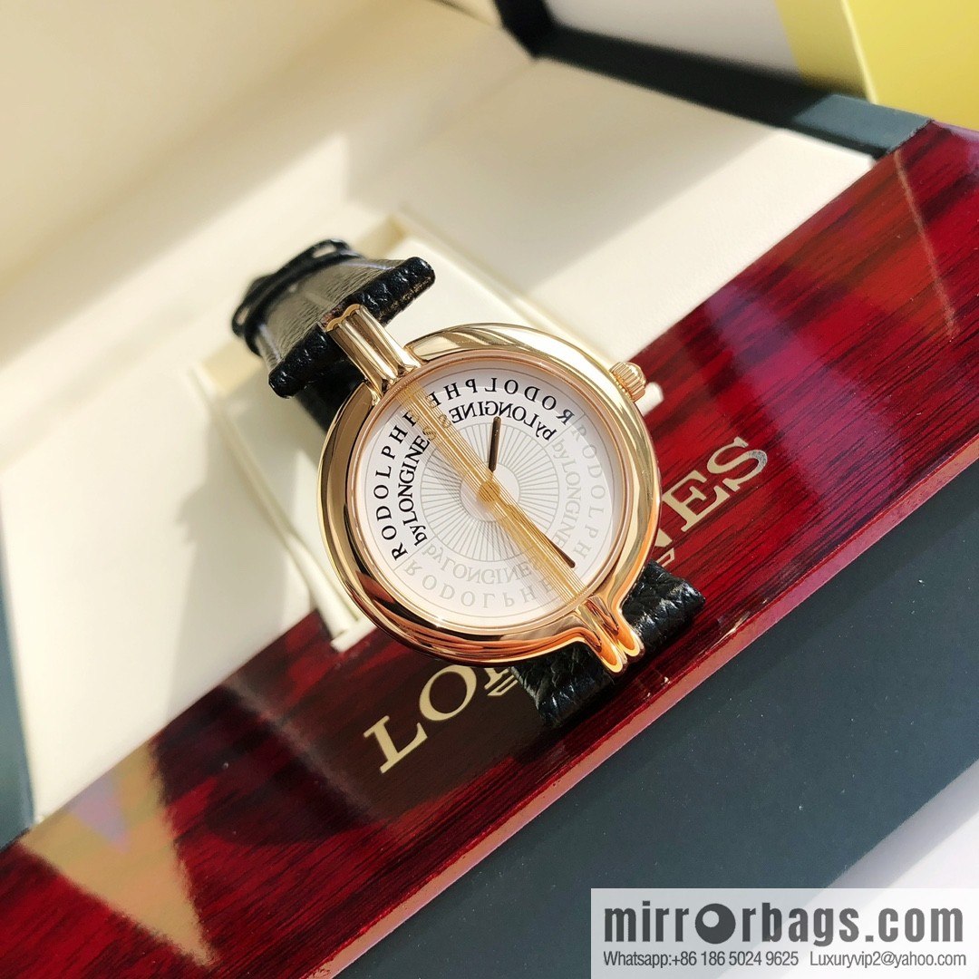 The Longines Rudolph series is a joint limited edition Swiss quartz movement watch designed by top designers Rodolphe and Longines