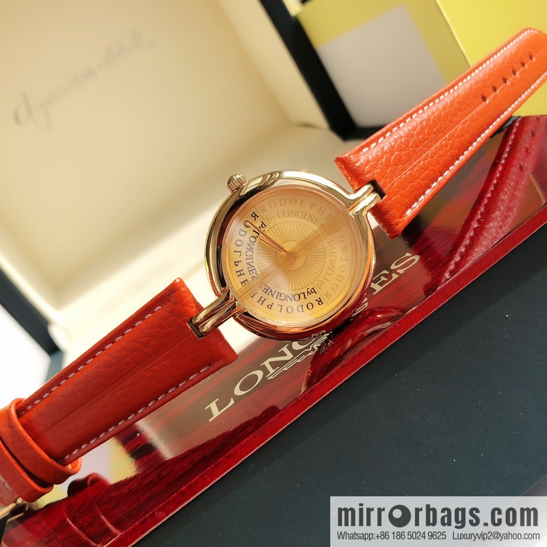 The Longines Rudolph series is a joint limited edition Swiss quartz movement watch designed by top designers Rodolphe and Longines