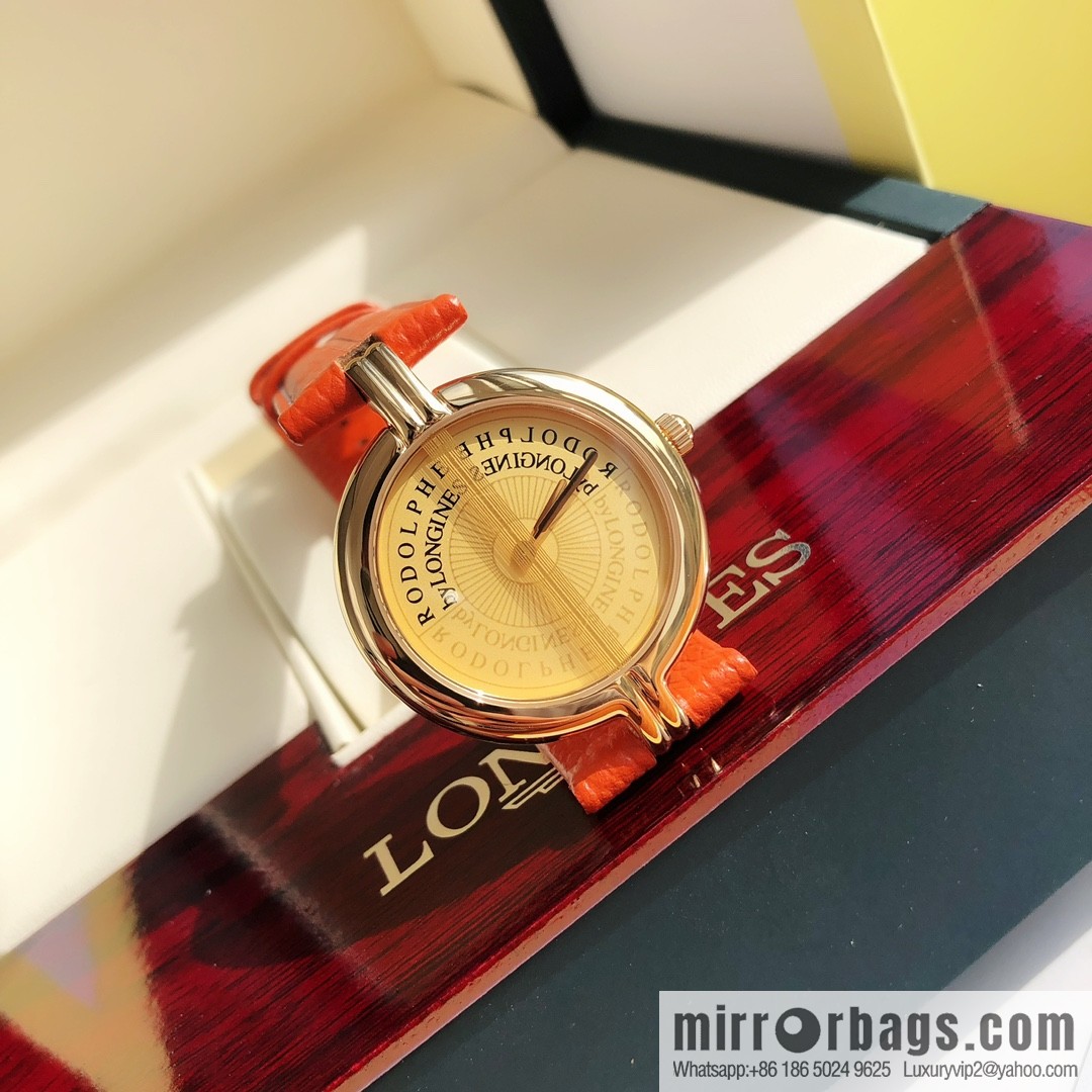The Longines Rudolph series is a joint limited edition Swiss quartz movement watch designed by top designers Rodolphe and Longines