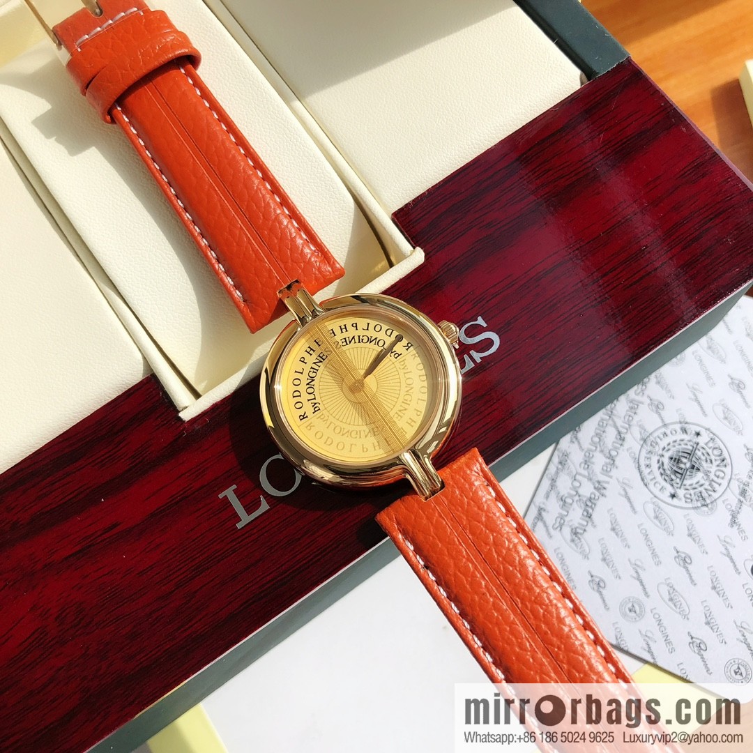 The Longines Rudolph series is a joint limited edition Swiss quartz movement watch designed by top designers Rodolphe and Longines