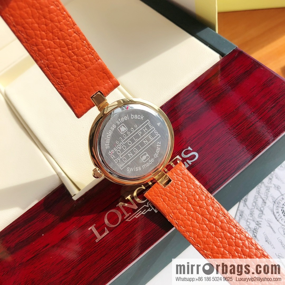 The Longines Rudolph series is a joint limited edition Swiss quartz movement watch designed by top designers Rodolphe and Longines