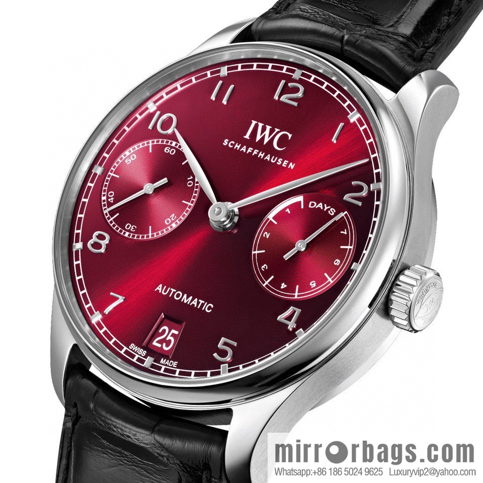 IWC Portugal series 7-day kinetic energy machinery Hangzhou 2c10 movement watch, model IW500713