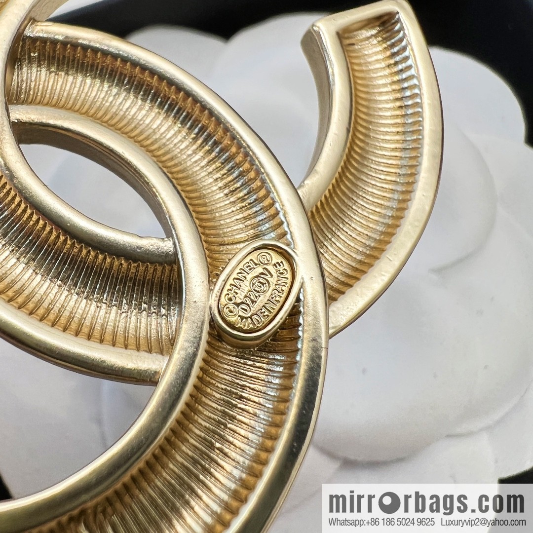 New ☑️ Chanel double c acrylic brooch