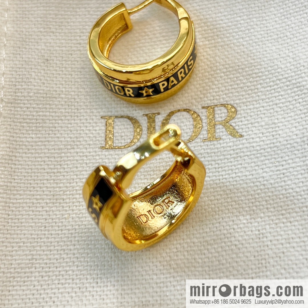 New ☑️ Dior letter earrings