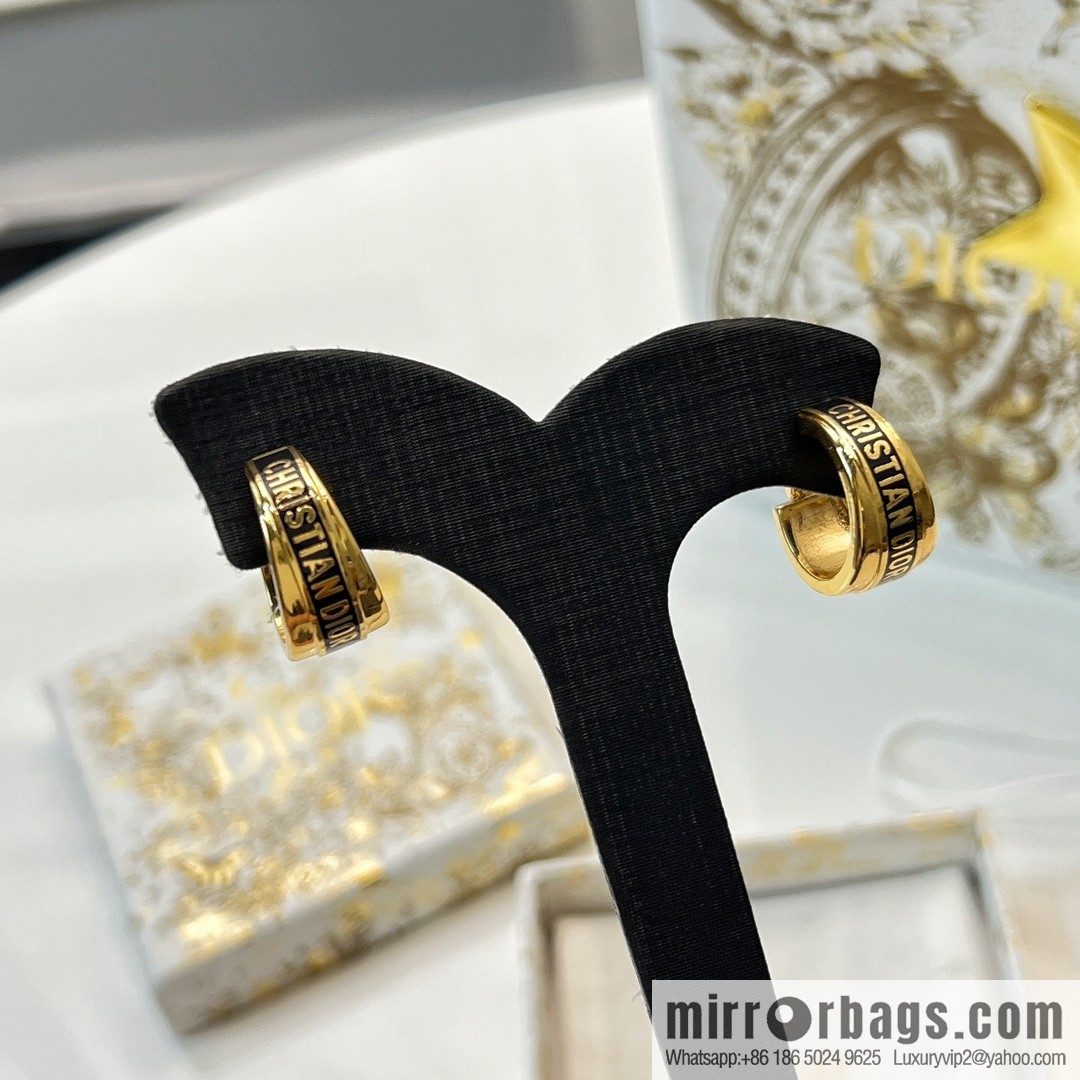 New ☑️ Dior letter earrings
