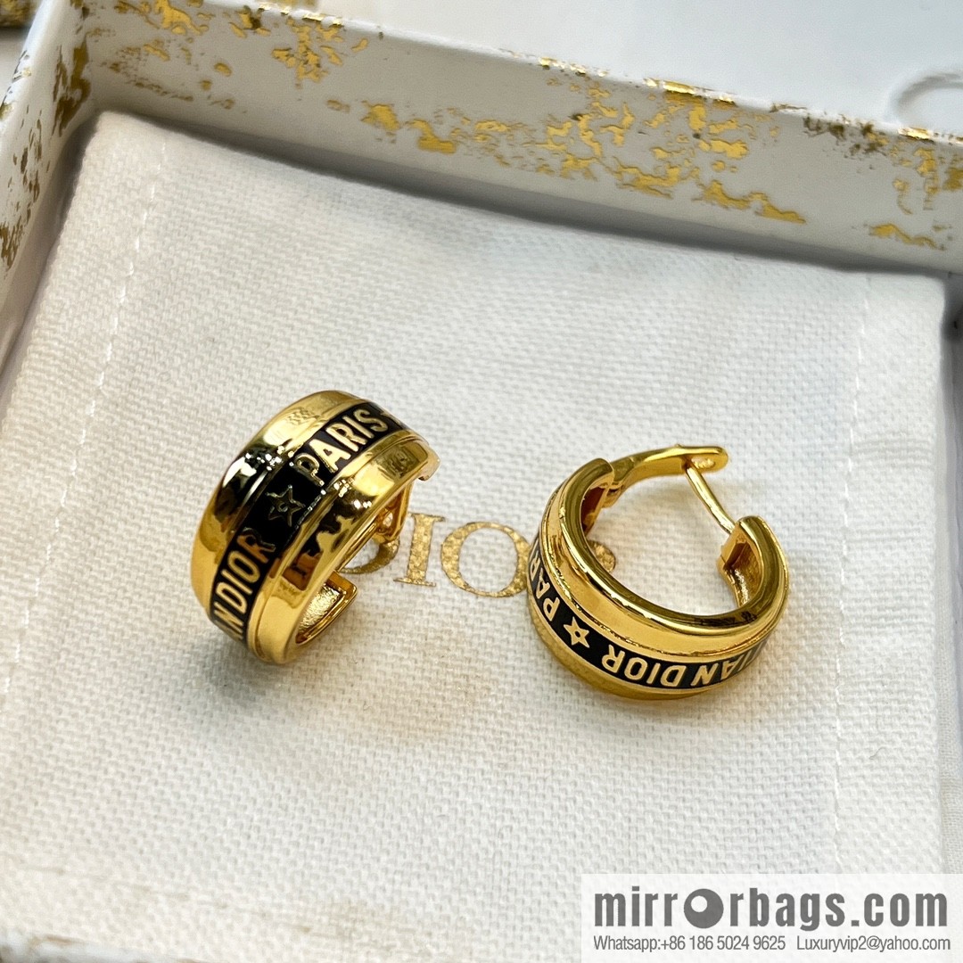 New ☑️ Dior letter earrings
