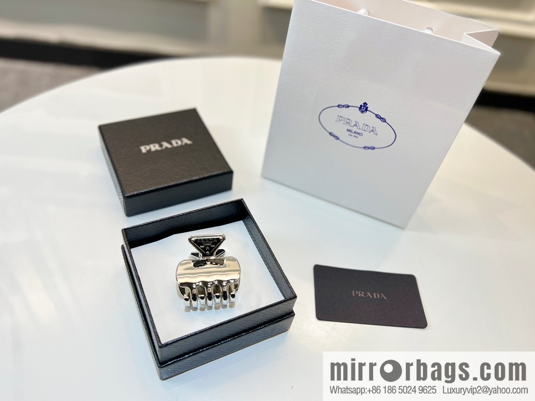 PRADA Prada triangle standard, hairpin hairpin