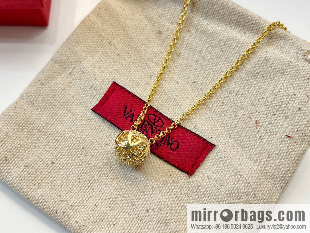 New ☑️ Valentino full diamond necklace