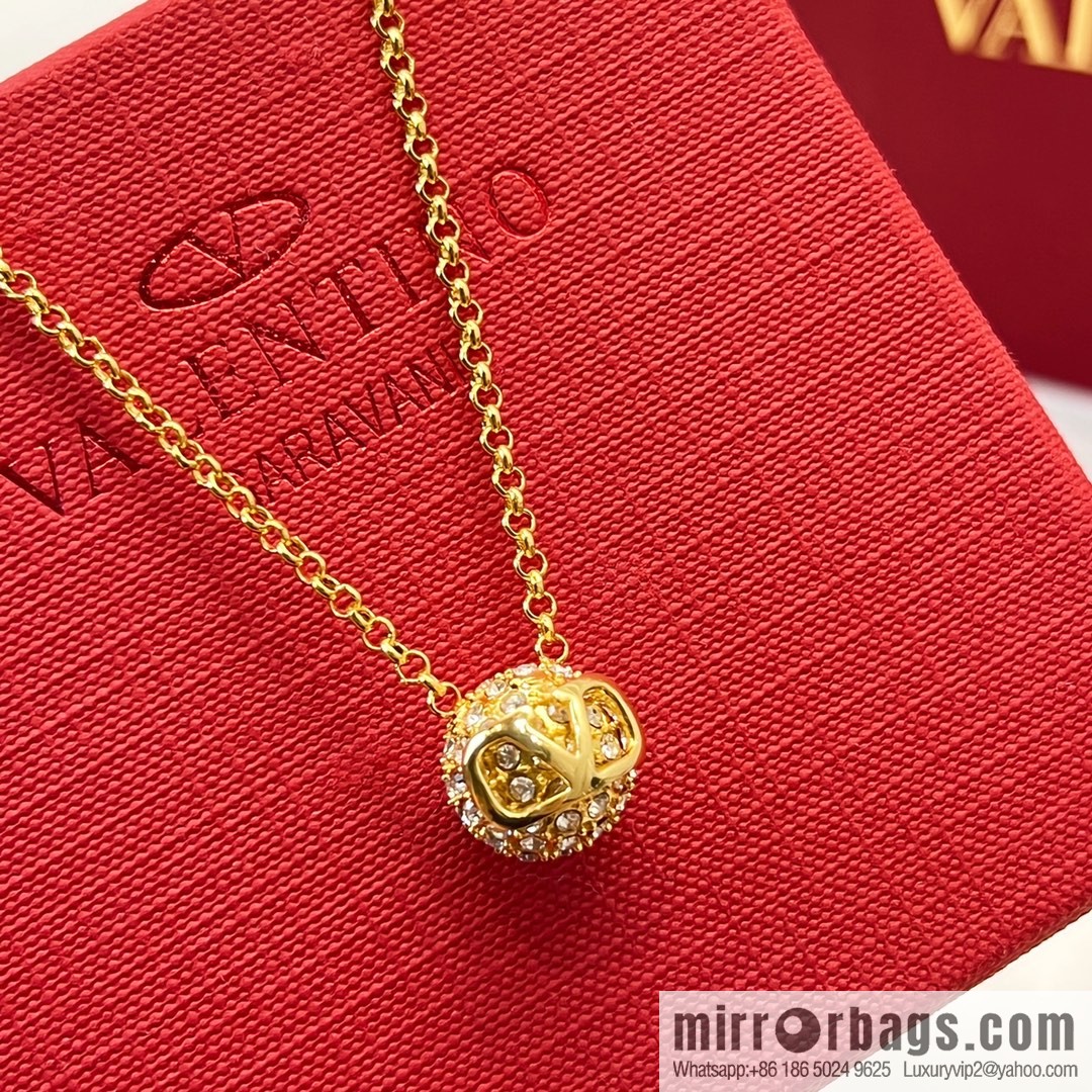 New ☑️ Valentino full diamond necklace