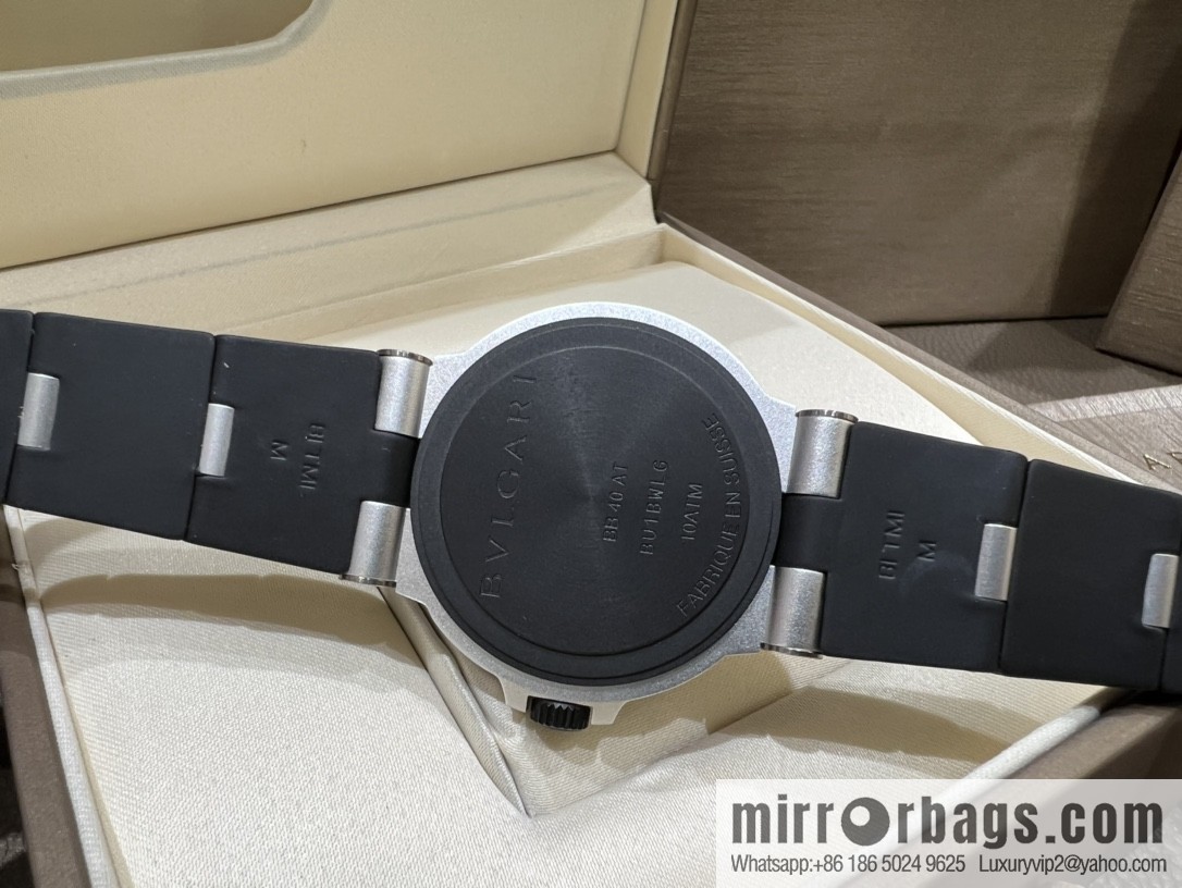 The new generation of Aluminium watches launched by BVLGARI