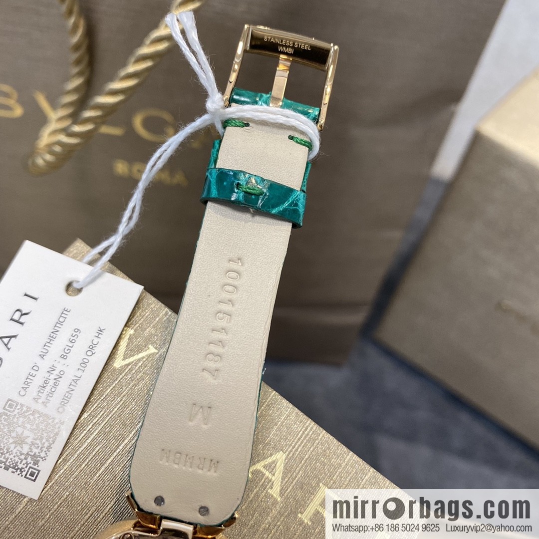 The DIVAS'DREAM women's quartz watch launched by Bulgari, a famous Italian luxury jewelry brand