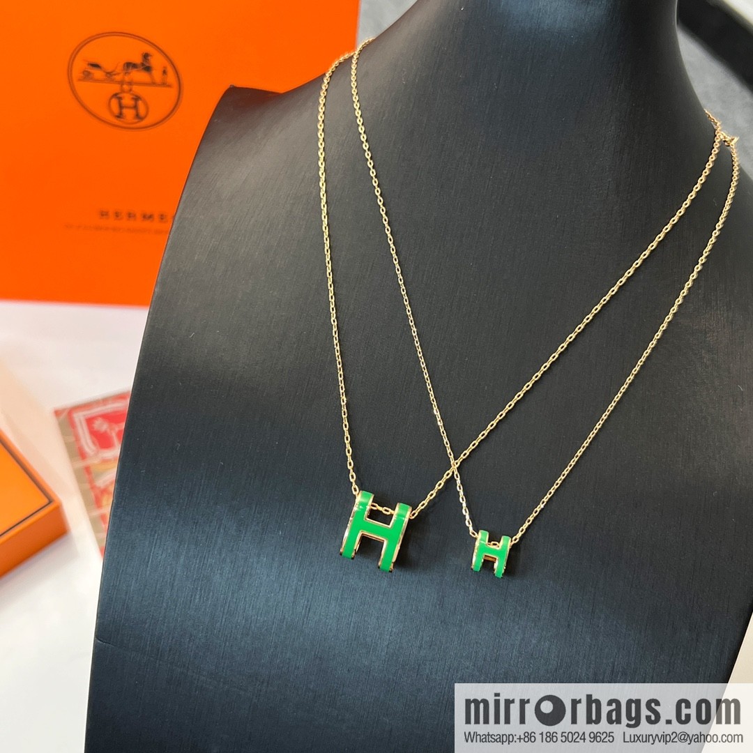 Blood of dynasty Hermès HERMES H necklace