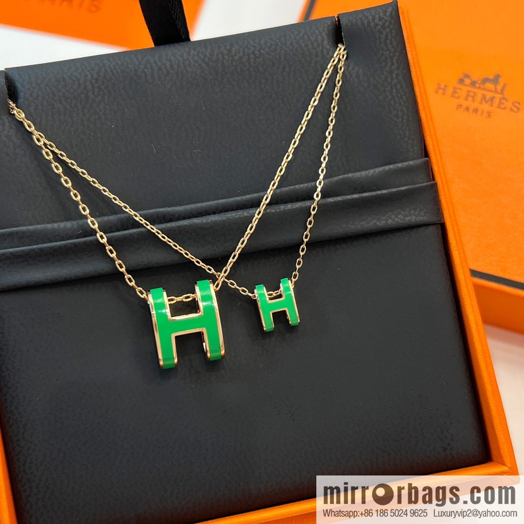 Blood of dynasty Hermès HERMES H necklace