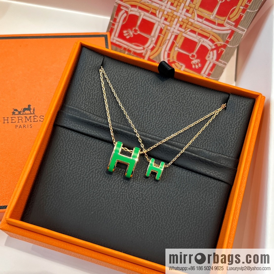 Blood of dynasty Hermès HERMES H necklace