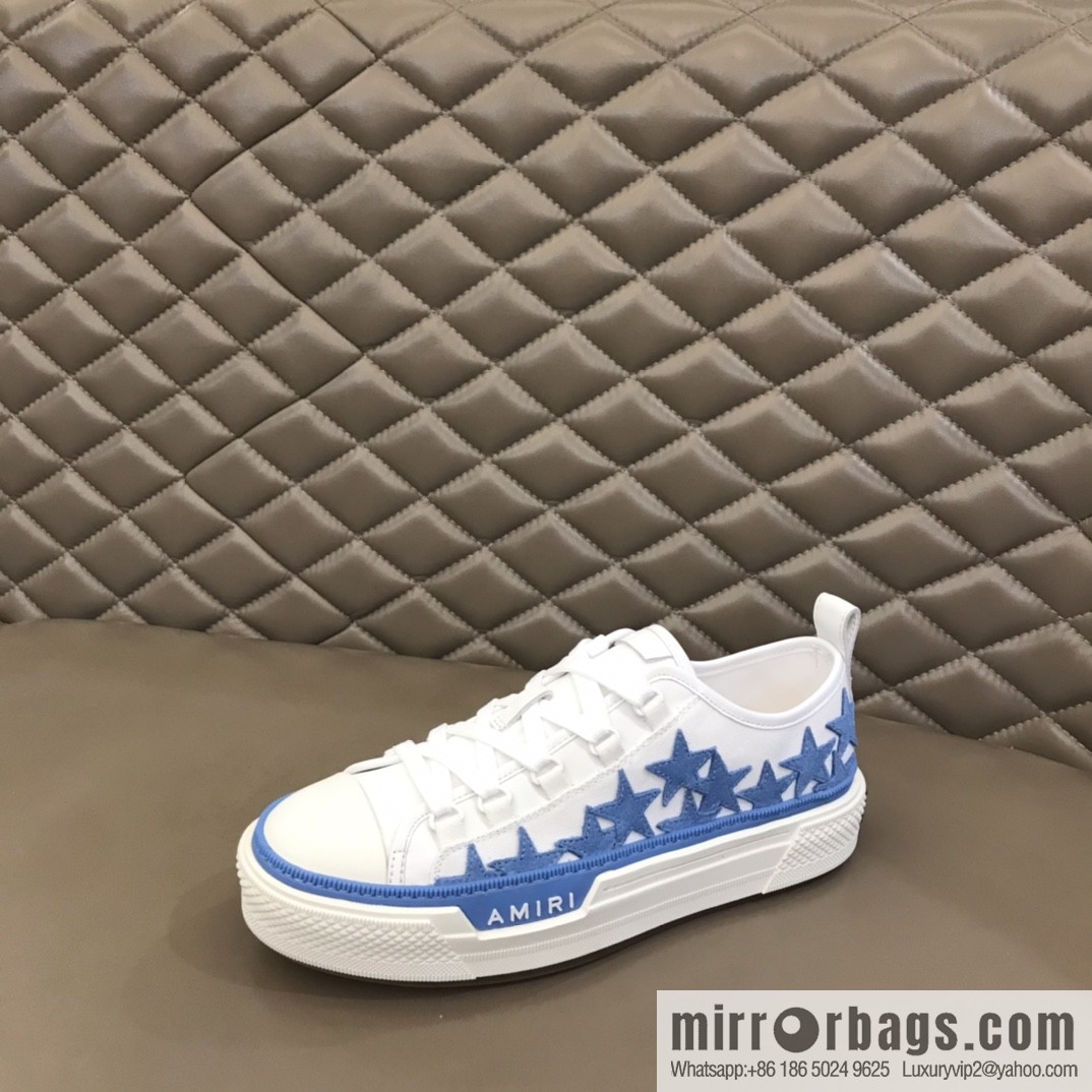 Amiri low-top sneakers men's casual canvas sneakers
