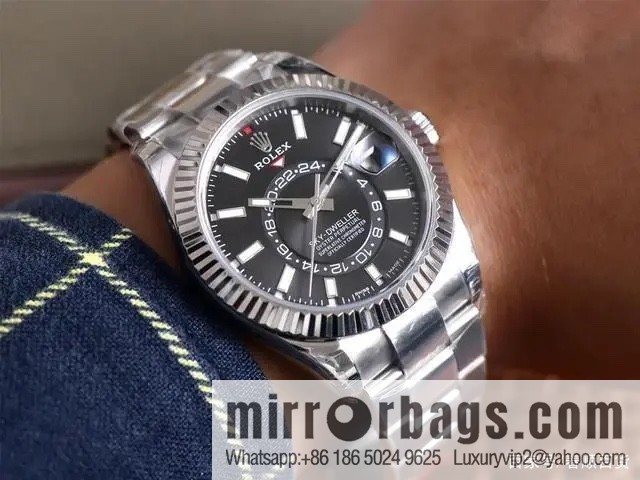 H8 Rolex Sky-Dweller Skywalker Rolex Ring Command Triangle Pit Pattern