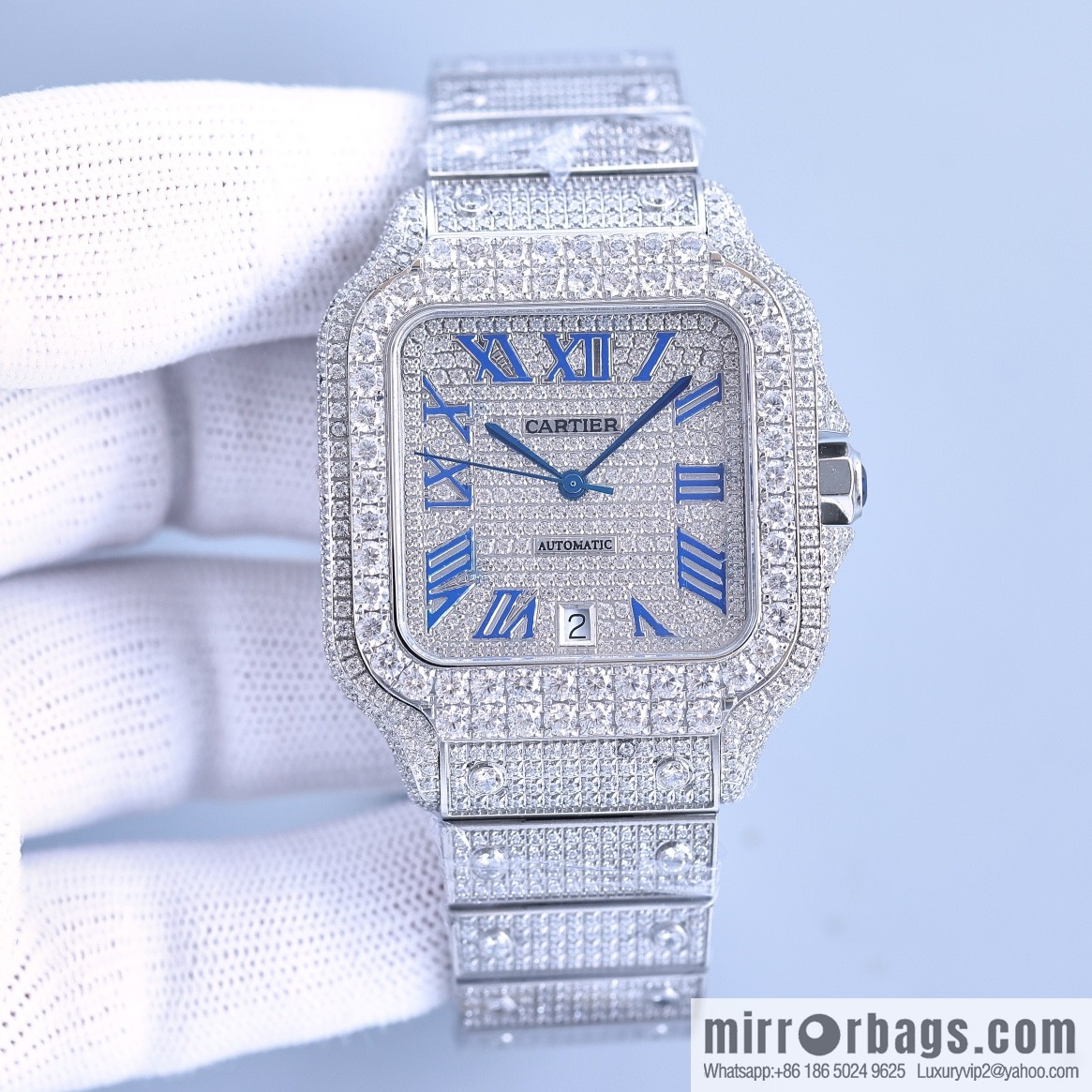 The new Cartier Santos Gypsy features a stable 8215 movement watch
