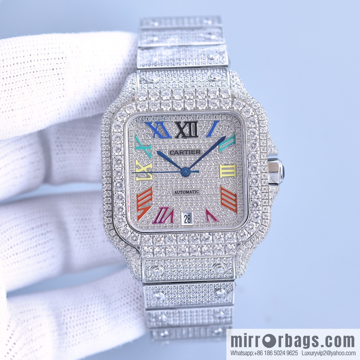 The new Cartier Santos Gypsy features a stable 8215 movement watch