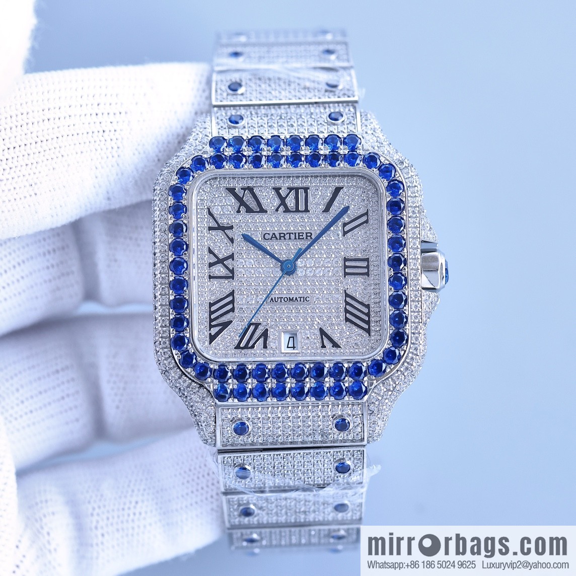 The new Cartier Santos Gypsy features a stable 8215 movement watch