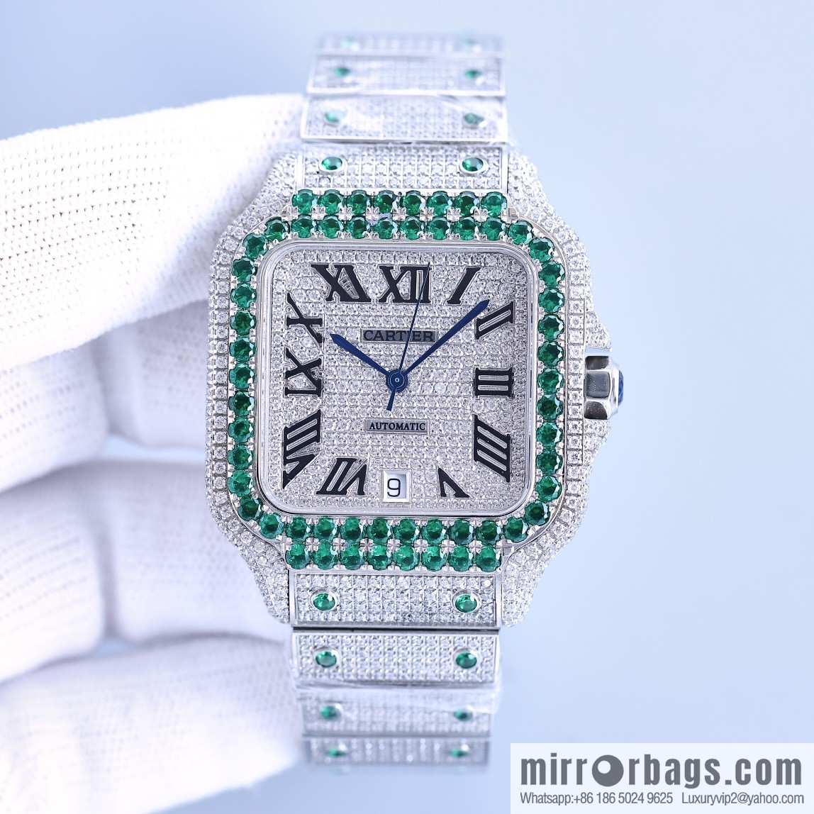 The new Cartier Santos Gypsy features a stable 8215 movement watch