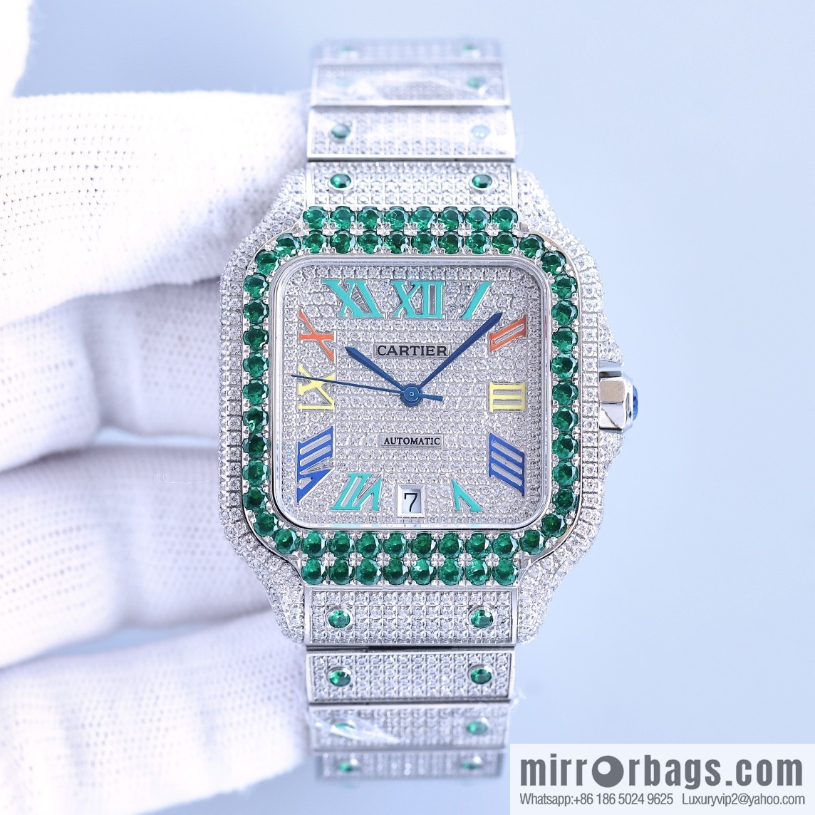 The new Cartier Santos Gypsy features a stable 8215 movement watch