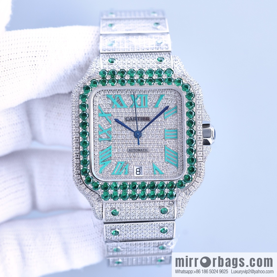 The new Cartier Santos Gypsy features a stable 8215 movement watch