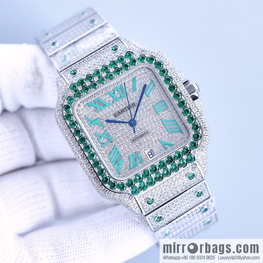The new Cartier Santos Gypsy features a stable 8215 movement watch