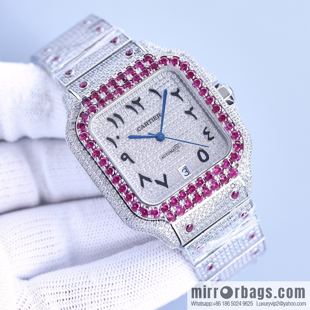 The new Cartier Santos Gypsy features a stable 8215 movement watch