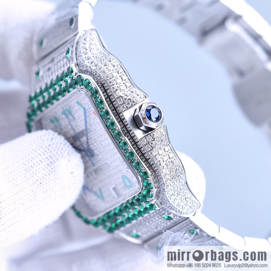 The new Cartier Santos Gypsy features a stable 8215 movement watch
