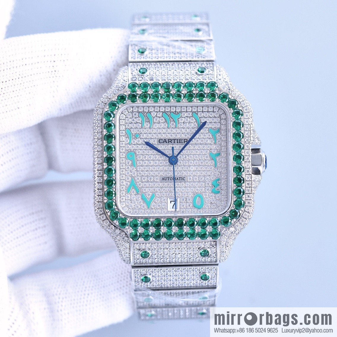 The new Cartier Santos Gypsy features a stable 8215 movement watch