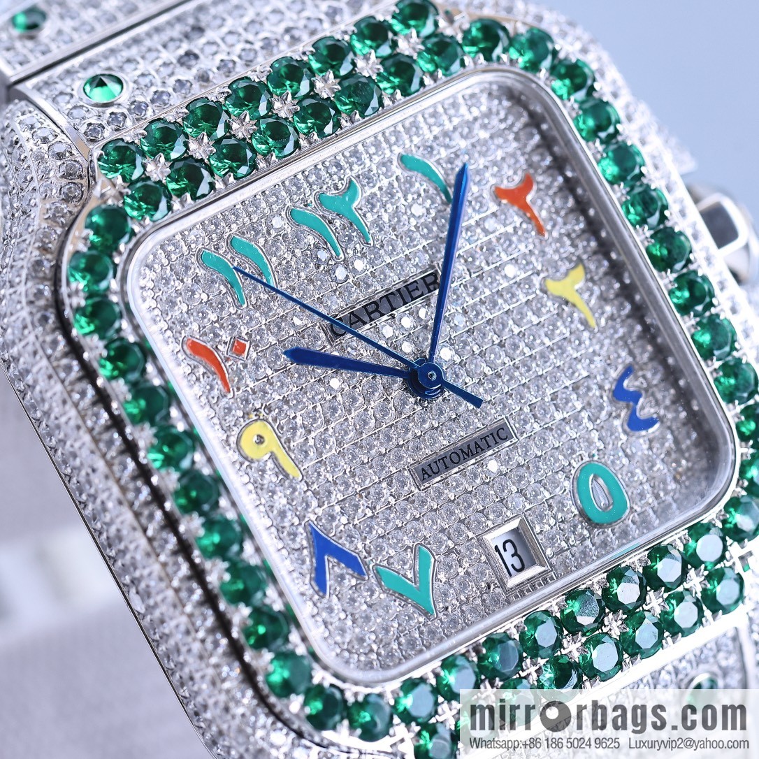 The new Cartier Santos Gypsy features a stable 8215 movement watch