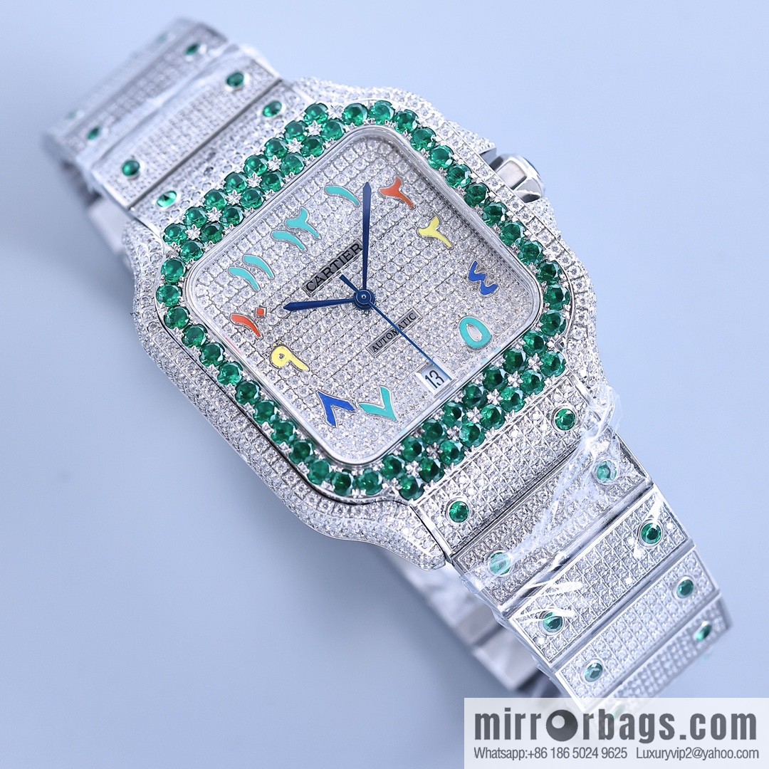 The new Cartier Santos Gypsy features a stable 8215 movement watch