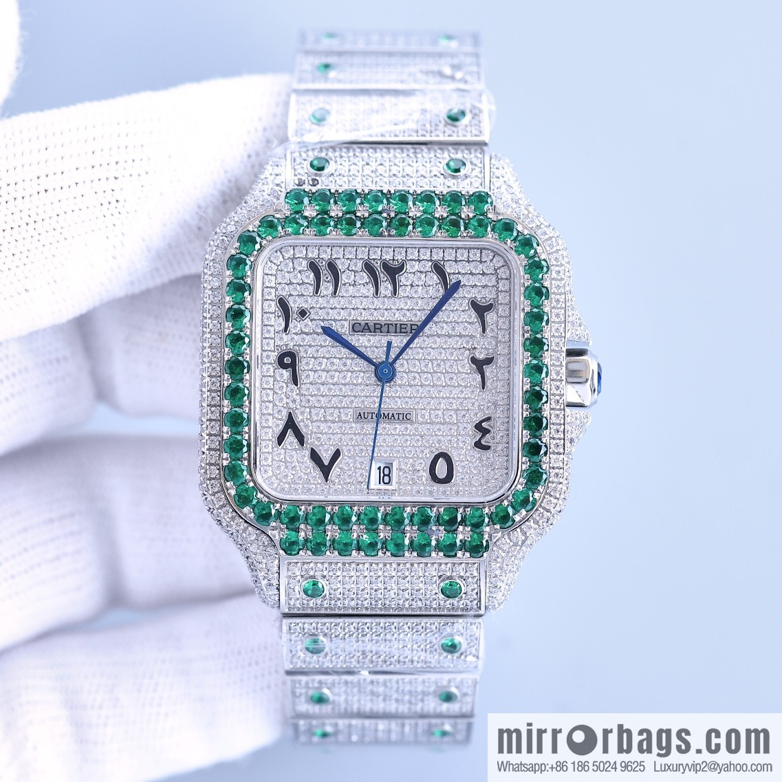 The new Cartier Santos Gypsy features a stable 8215 movement watch