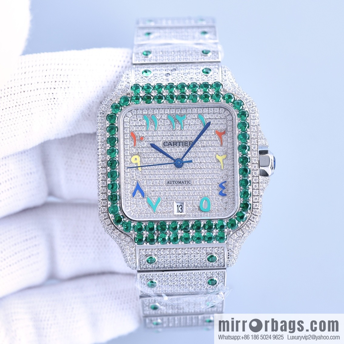 The new Cartier Santos Gypsy features a stable 8215 movement watch