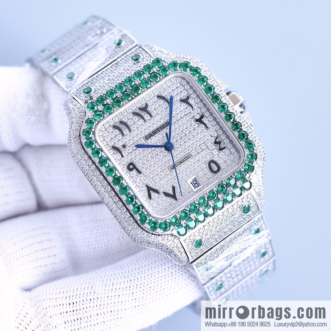 The new Cartier Santos Gypsy features a stable 8215 movement watch