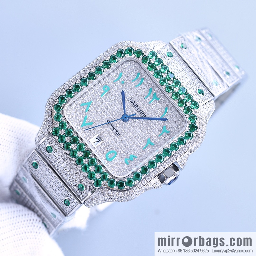 The new Cartier Santos Gypsy features a stable 8215 movement watch