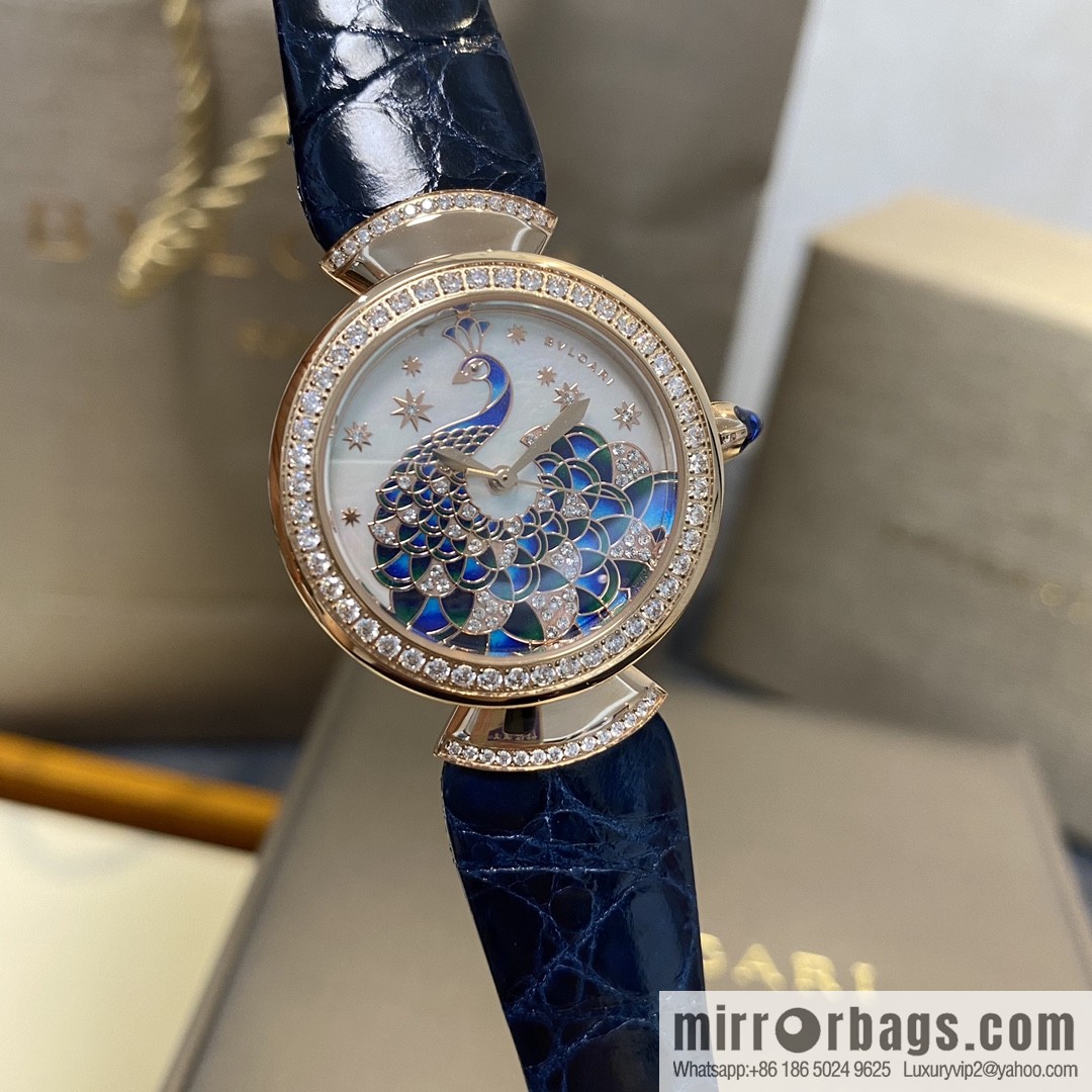 Bulgari's new DIVAS 'DREAM women's quartz watch DIVAS' DREAM watch launched by Bulgari