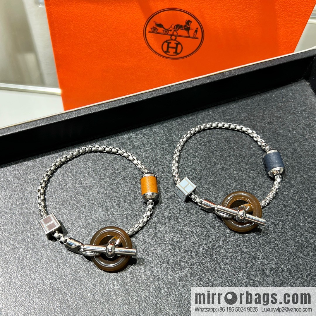 HERMES Hermès meli-melo horn ring bracelet