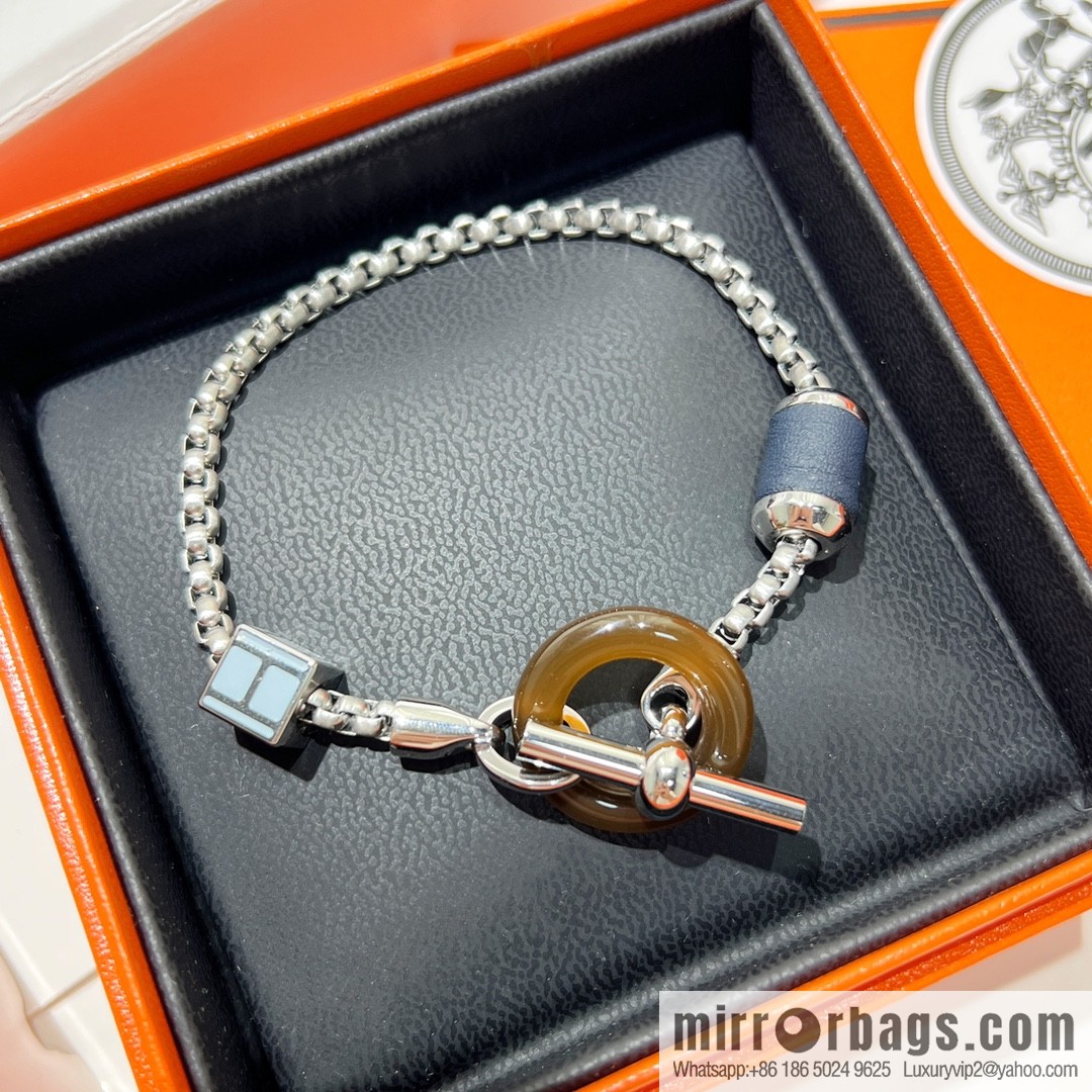 HERMES Hermès meli-melo horn ring bracelet