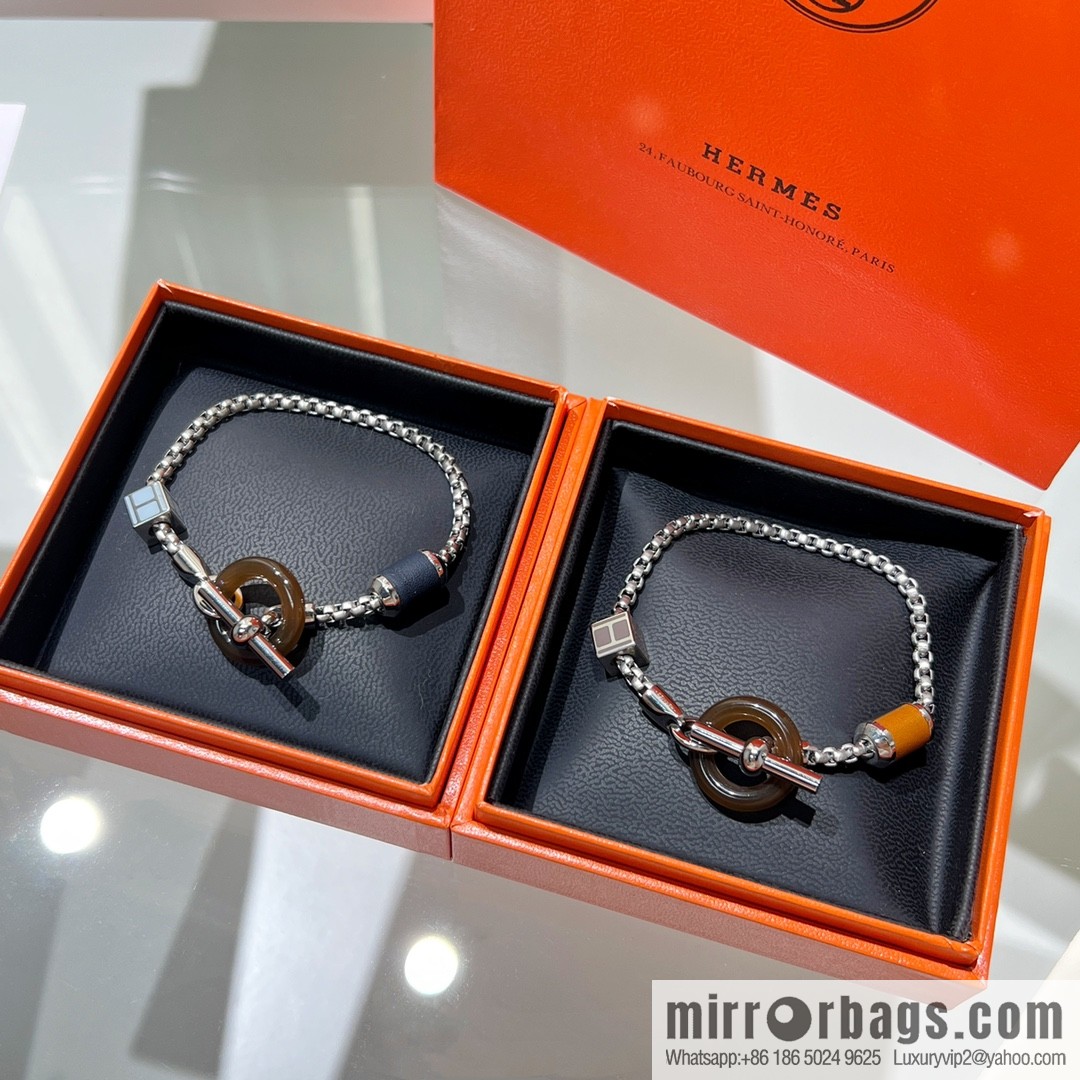 HERMES Hermès meli-melo horn ring bracelet