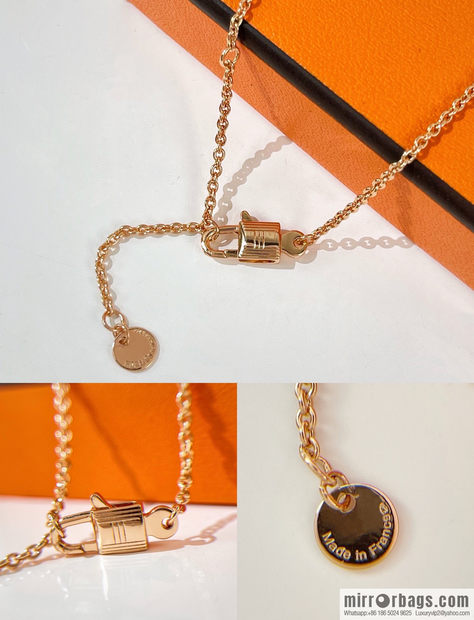 New ☑️ Hermès HERMES black necklace