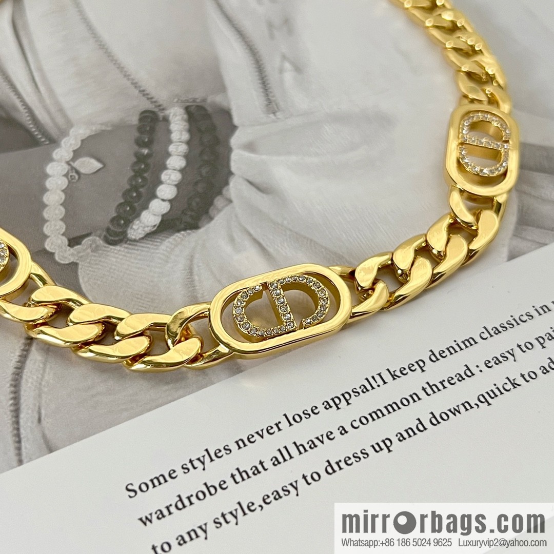 New ☑️ Dior CD necklace
