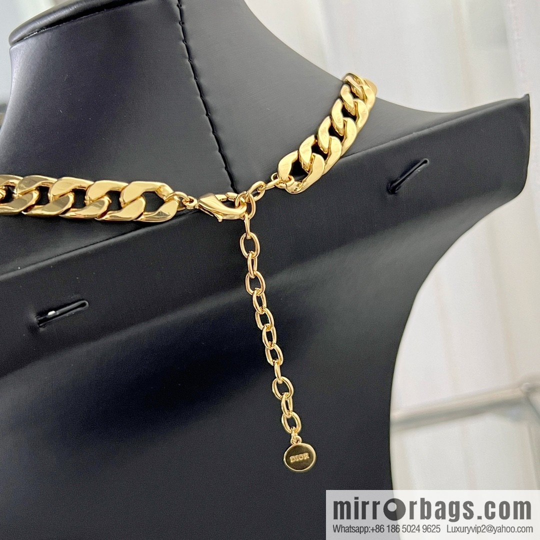 New ☑️ Dior CD necklace