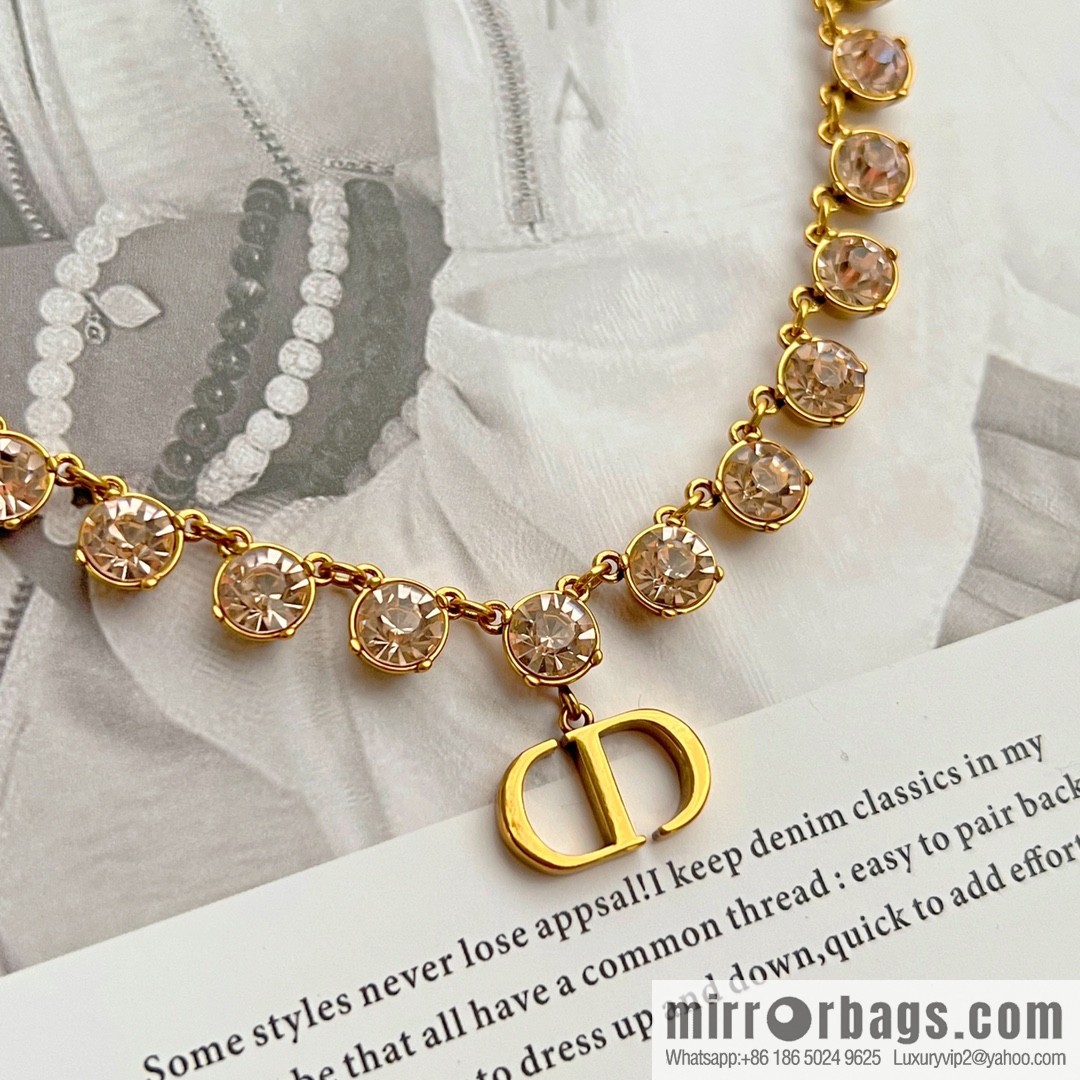 New ☑️ Dior CD necklace